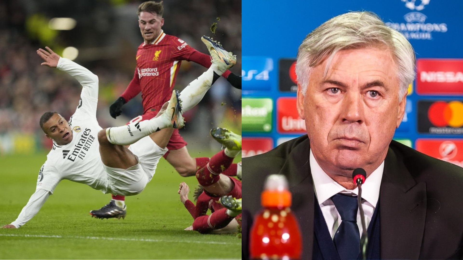 Carlo Ancelotti Speaks Candidly 3 Days After Liverpool: “Mbappé’s Problem Is the…”