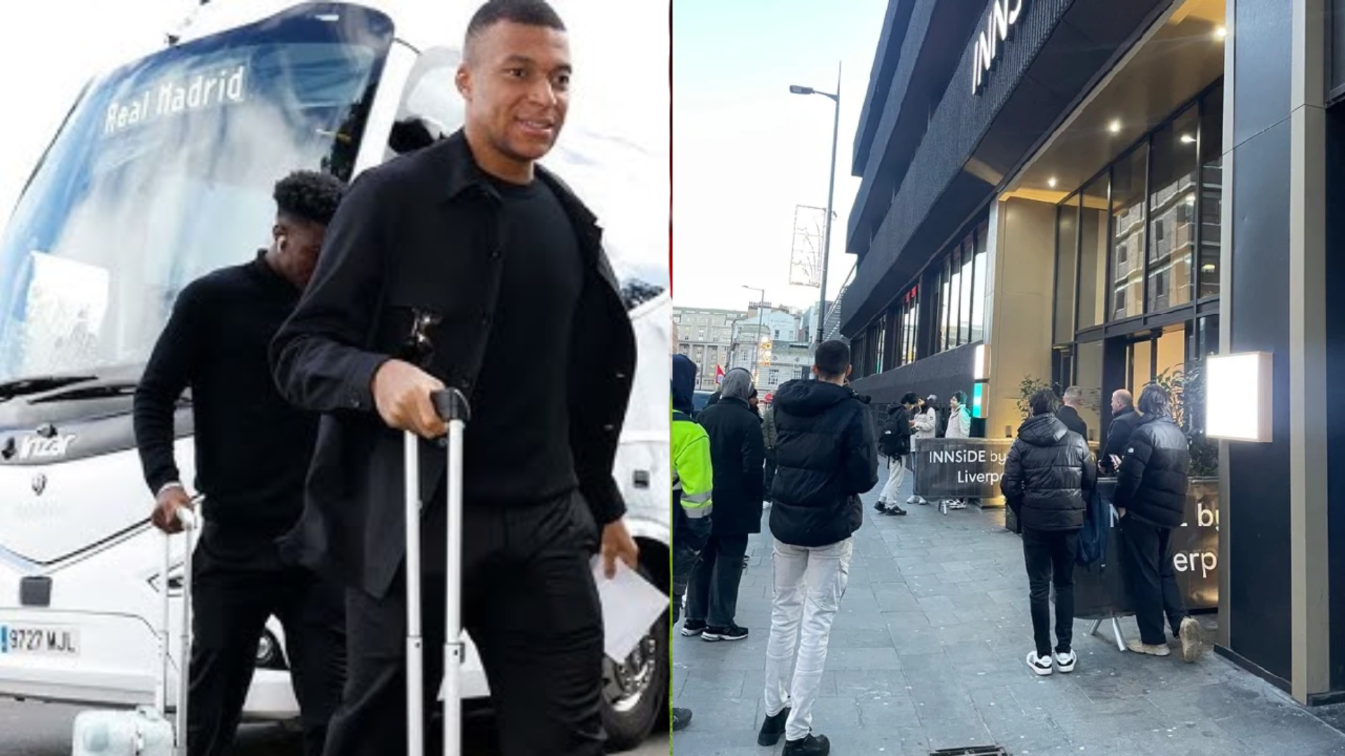 Liverpool vs. Real Madrid : Madrid Players Disturbed Overnight by English Fans (VIDEO)