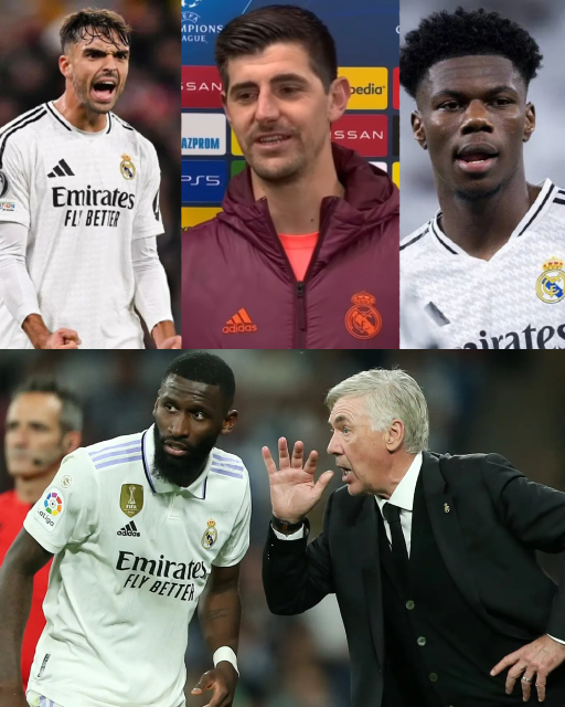 Real Madrid: Thibaut Courtois Reveals His Preference Between Tchouaméni and Raúl Asensio for Defense
