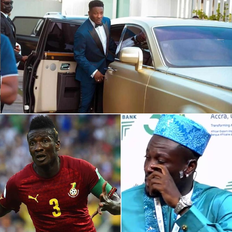 The Downfall of Asamoah Gyan : From the World’s 8th Highest-Paid Player to Financial Ruin