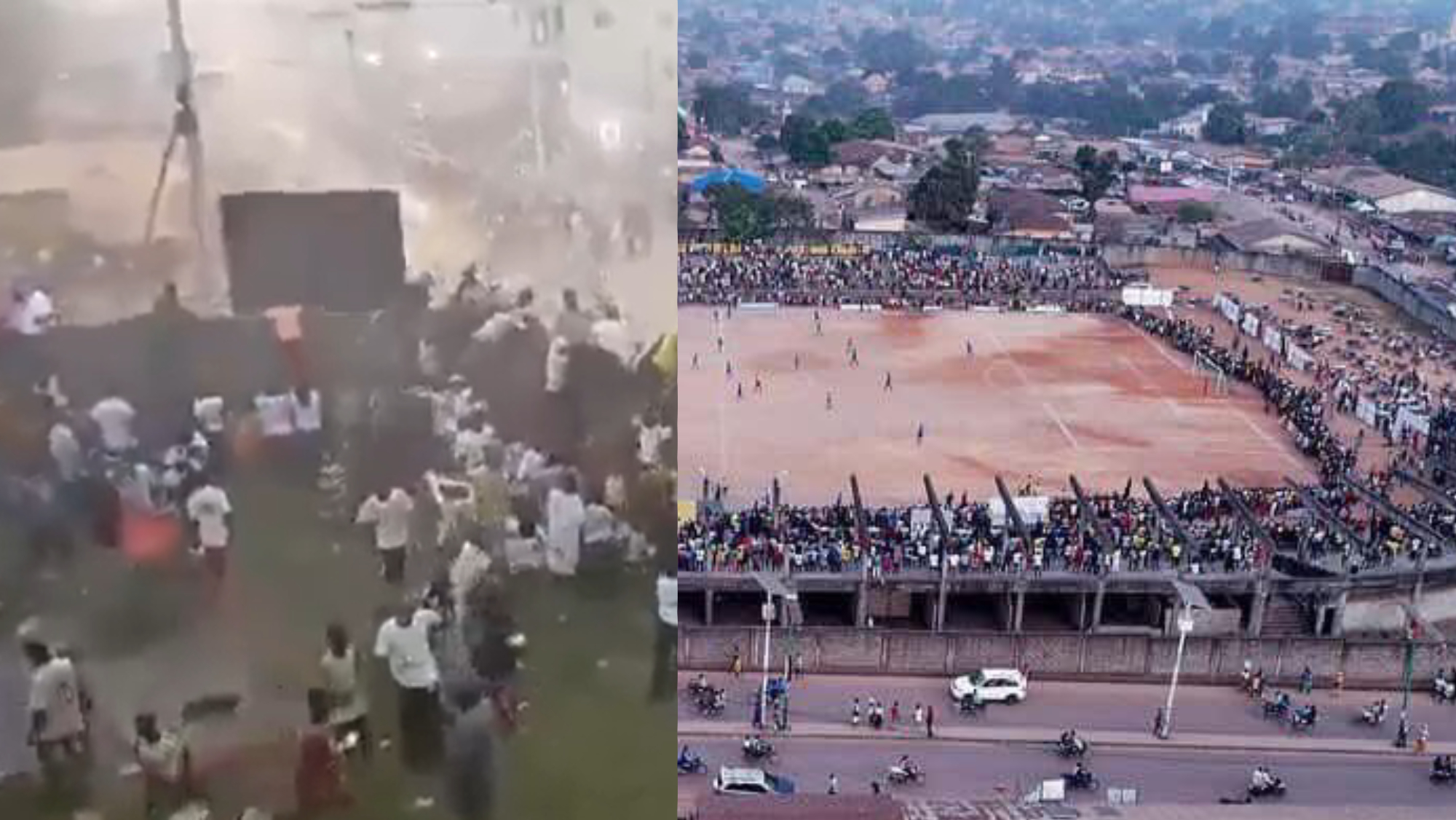 Tragic Incident in Guinea: Dozens Dead as Football Match Ends in Disaster! (VIDEO)