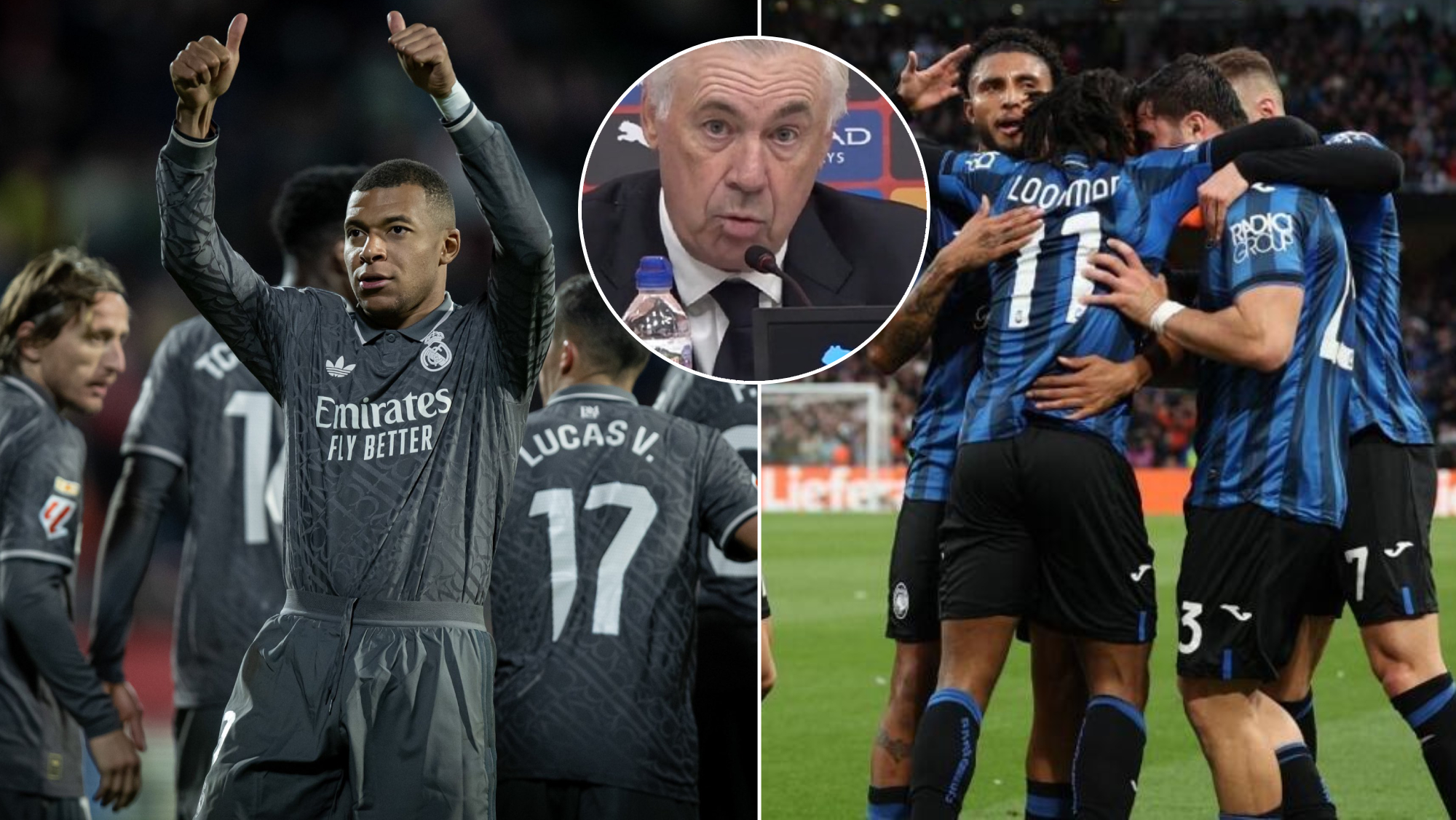 Atalanta vs. Real Madrid: A devastating blow for Ancelotti as the truth comes out 48 hours before the showdown!