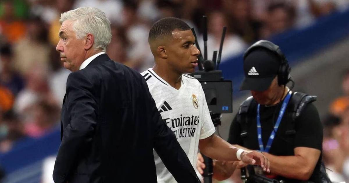 Ancelotti settles his scores with Mbappé