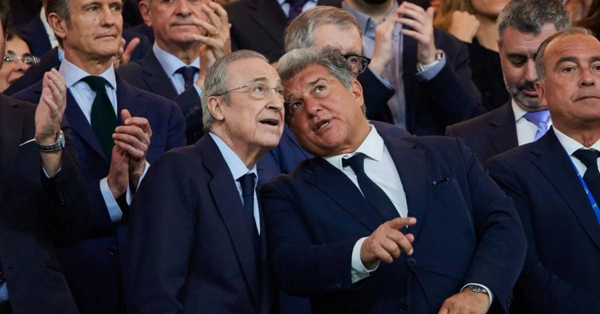 Florentino Perez publicly admits to having intervened to help FC Barcelona