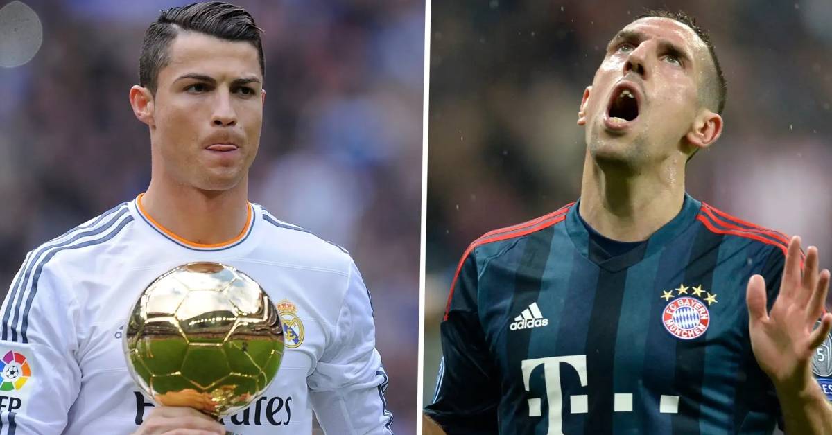 Ribery still furious about the Ballon d’Or “stolen” by Cristiano Ronaldo