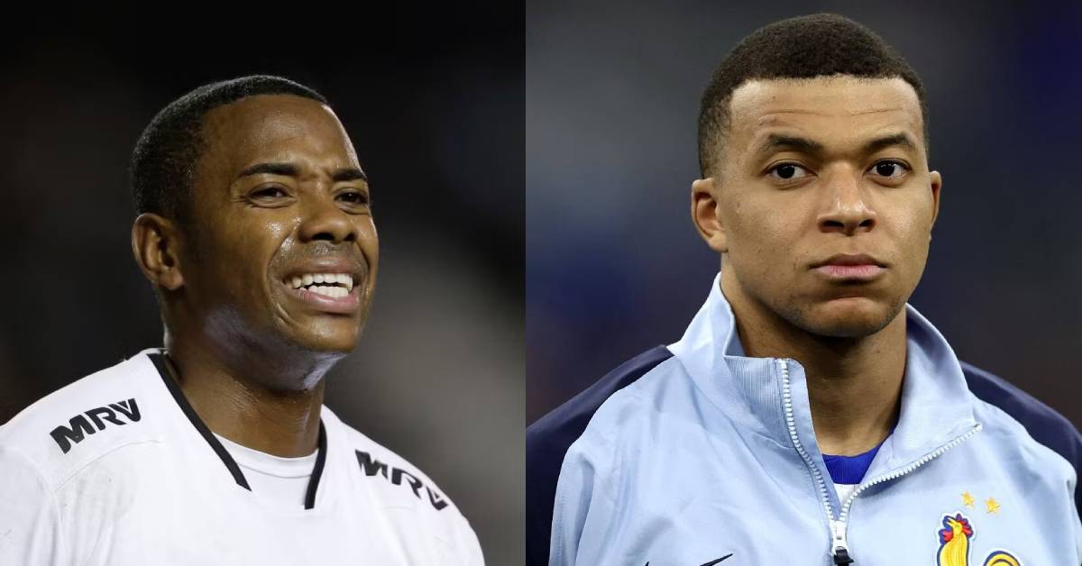 Robinho caught out by his words: “Kylian Mbappé has no place at Real and he won’t do great things, because…”