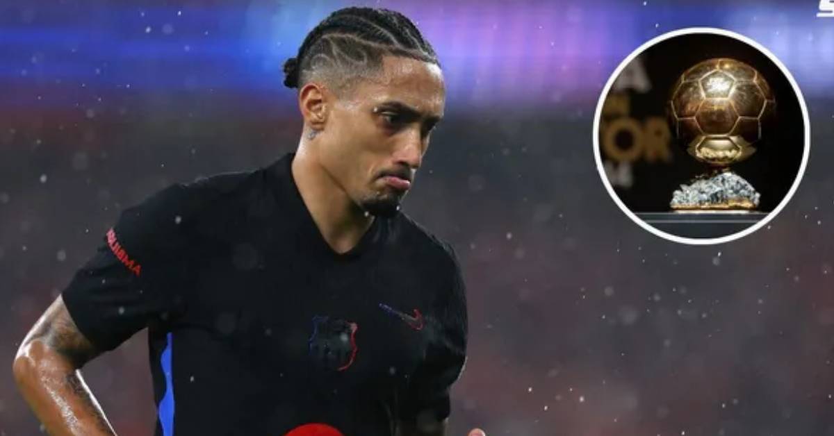 Ballon d’Or 2025: Bad news for Raphinha; he could be…