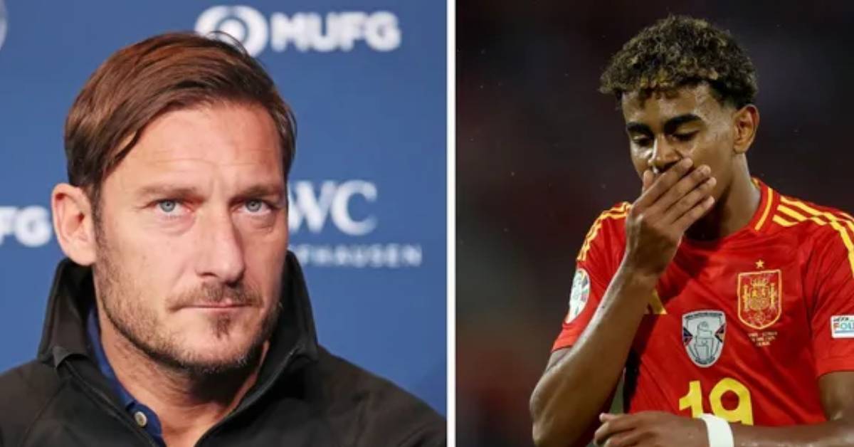 Totti turns the tables on Lamine Yamal