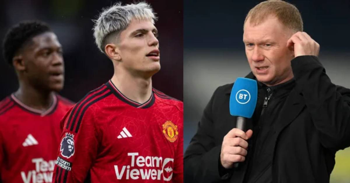 Man Utd: Paul Scholes reframes Alejandro Garnacho