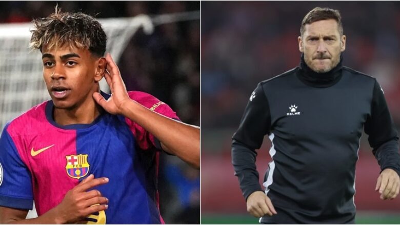 Totti turns the tables on Lamine Yamal