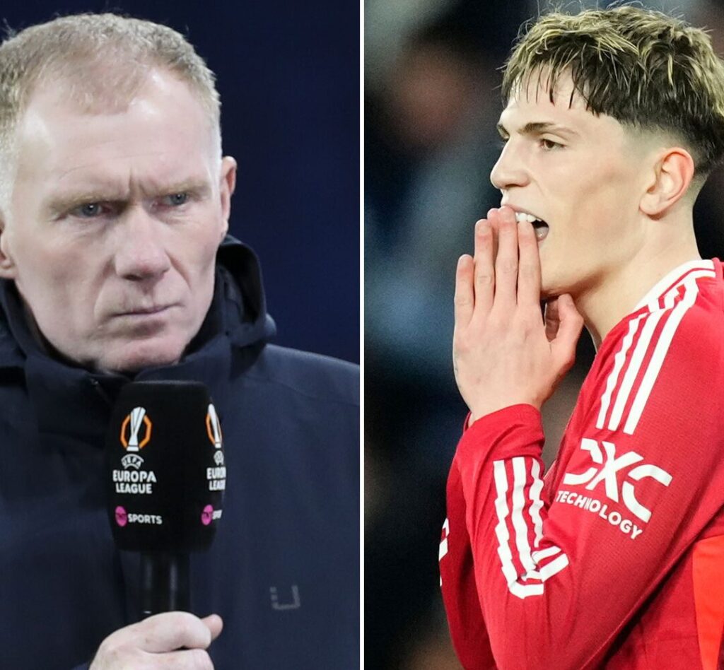 Man Utd: Paul Scholes reframes Alejandro Garnacho
