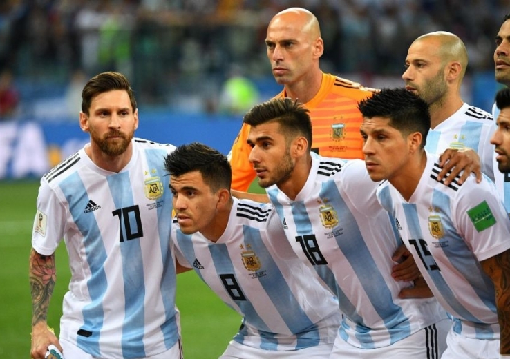 L’Argentine dévoile son maillot pour la prochaine Coupe du monde (Photos)