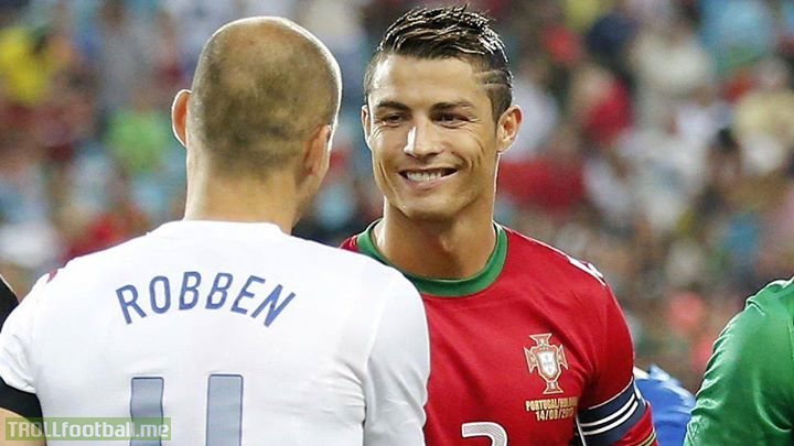 hx arjen robben on cristiano ronaldo he went to italy to prove