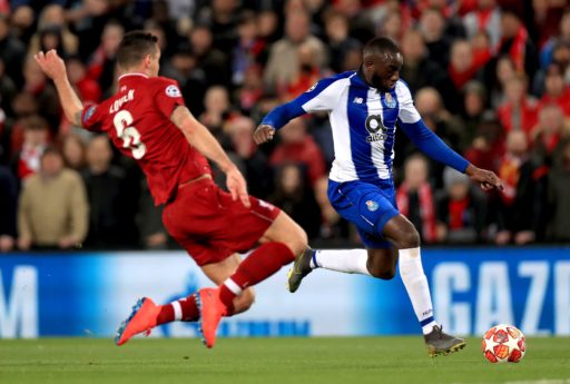 moussa marega dejan lovren liverpool porto 2019