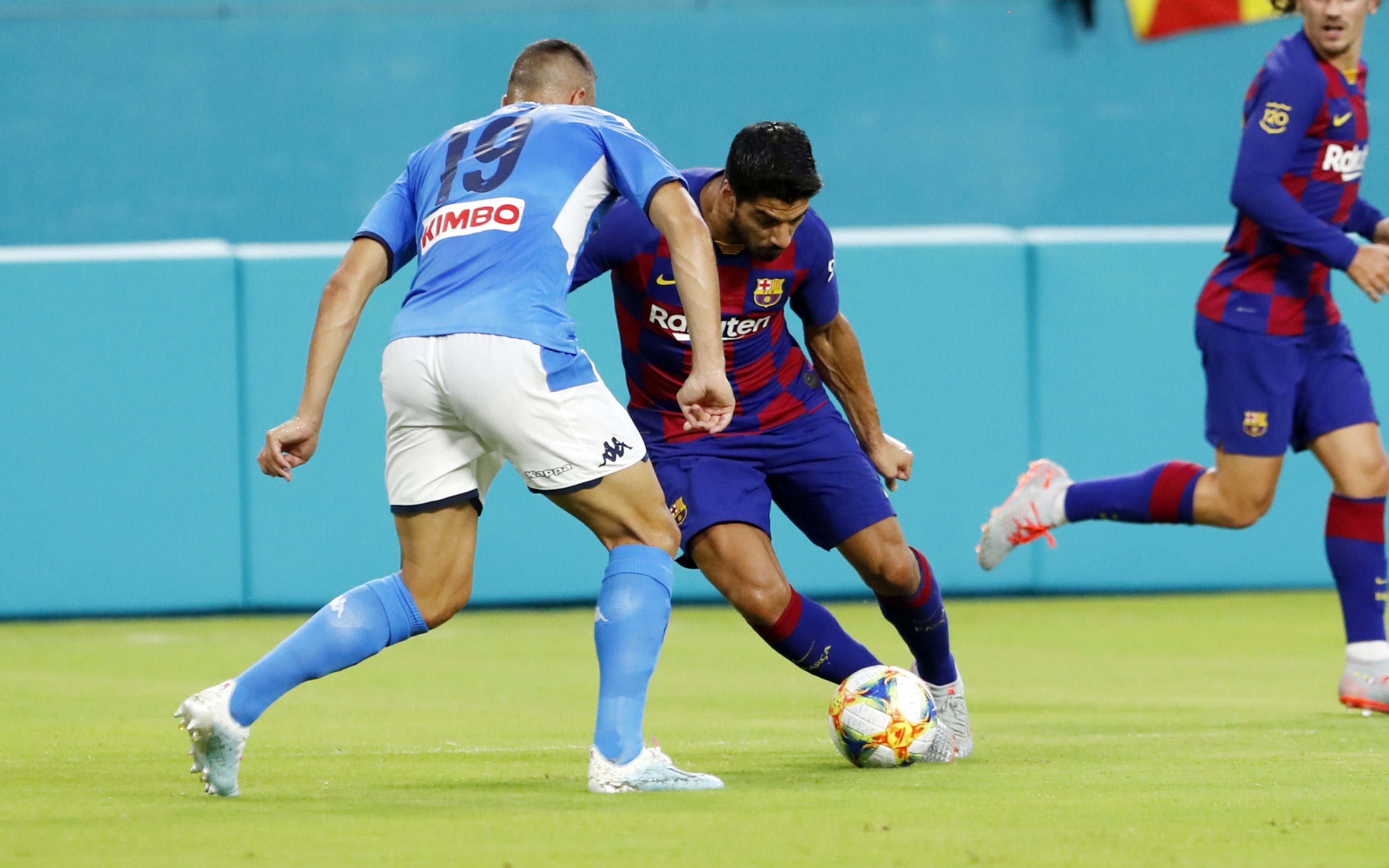 Barça vs Napoli : Griezmann et Suarez associés, les compos officielles