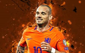 4k wesley sneijder abstract art netherlands national team fan art