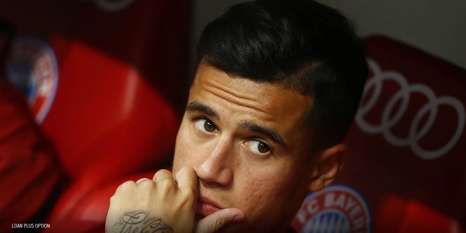 Coutinho ne sera pas conservé par le Bayern Munich et doit déjà se trouver un nouveau club