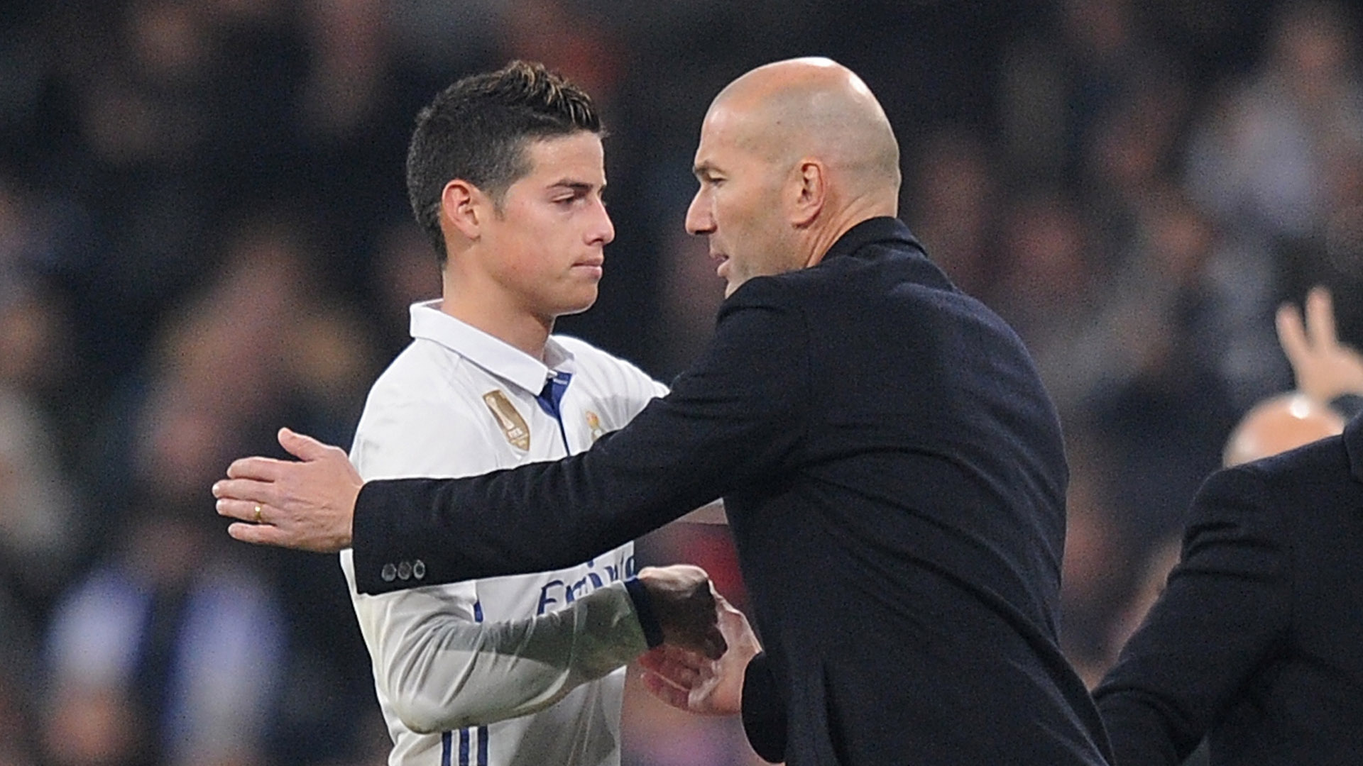 james rodriguez zinedine zidane real madrid copa del