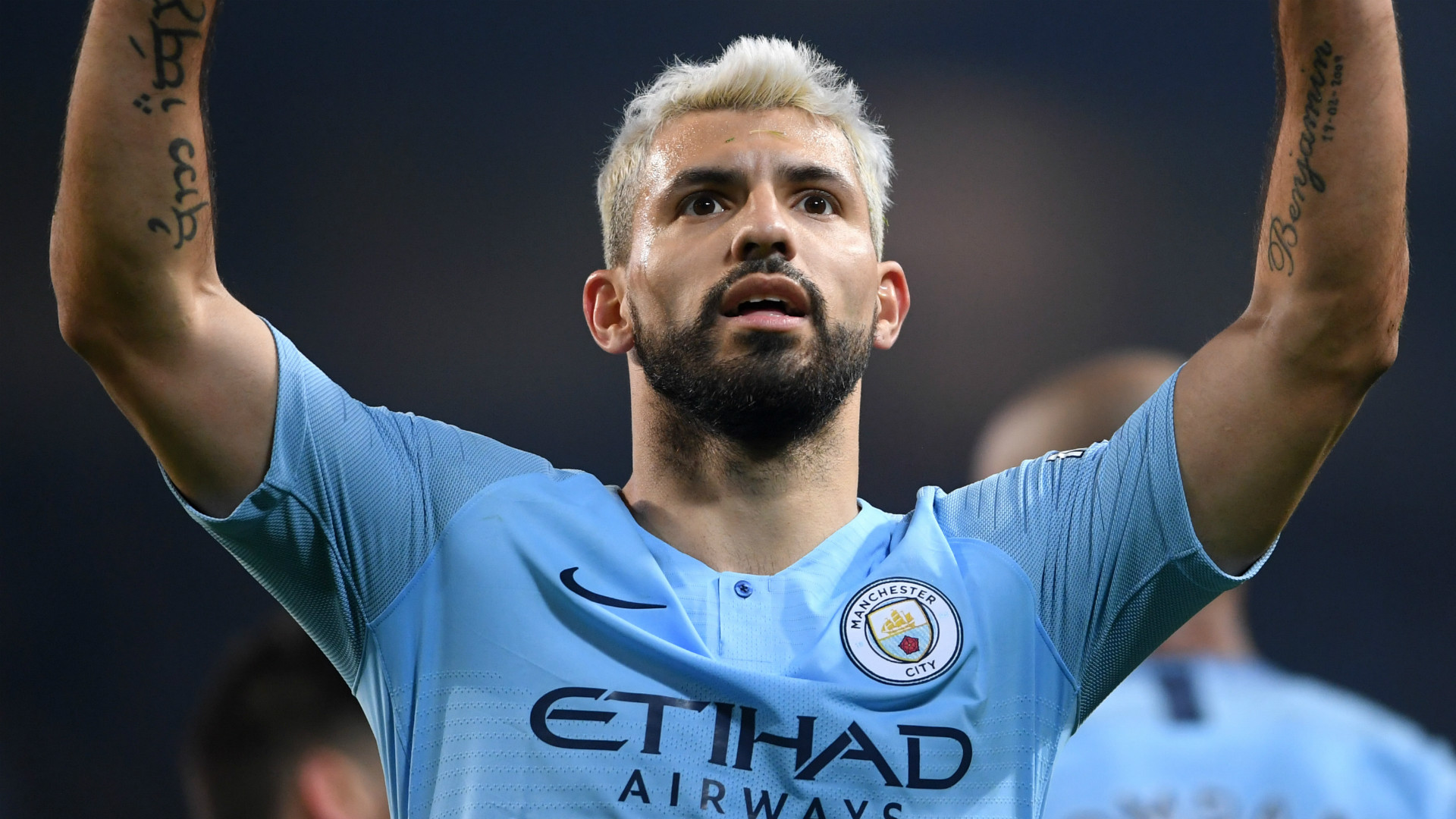 sergio aguero manchester city 2018