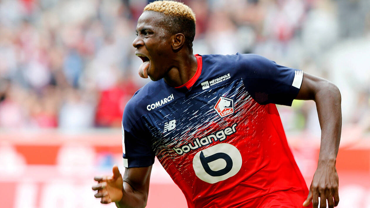 Nantes/Lille : Moses Simon élogieux envers Victor Osimhen