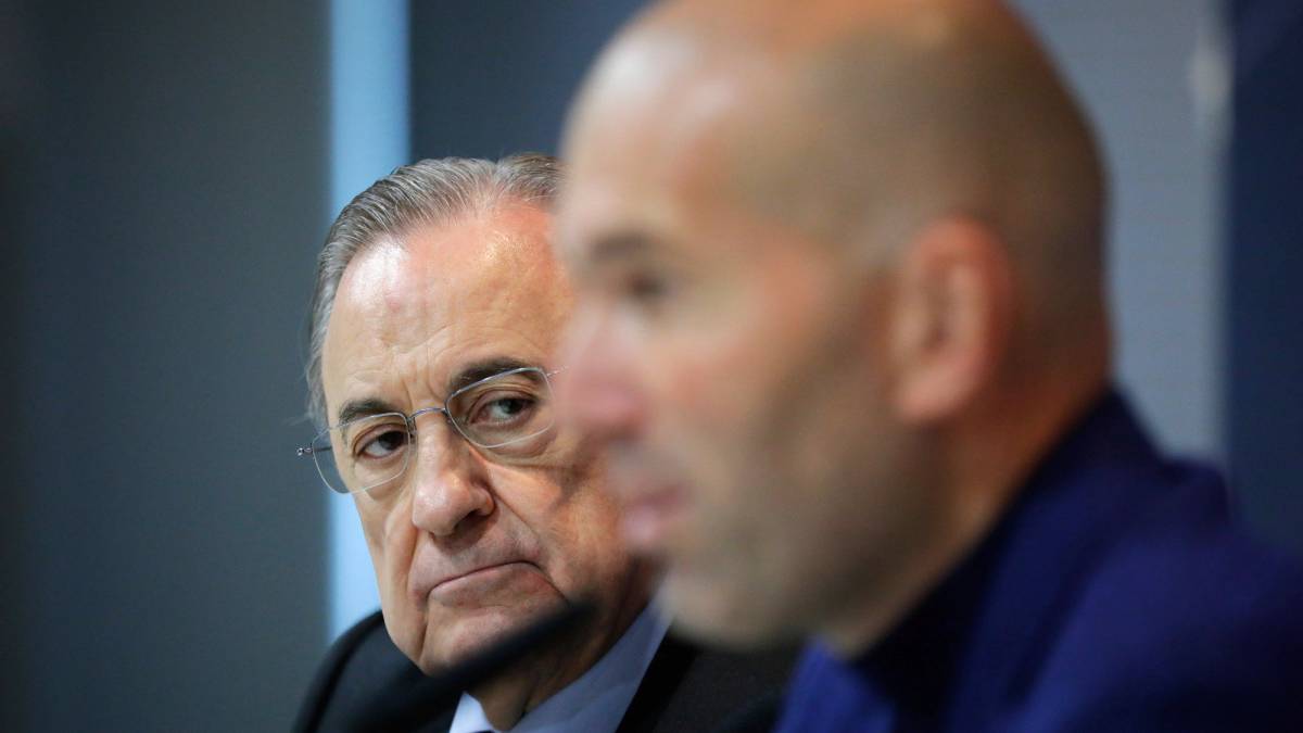 Real Madrid : Florentino Perez aurait déjà tranché pour l’avenir de Zidane
