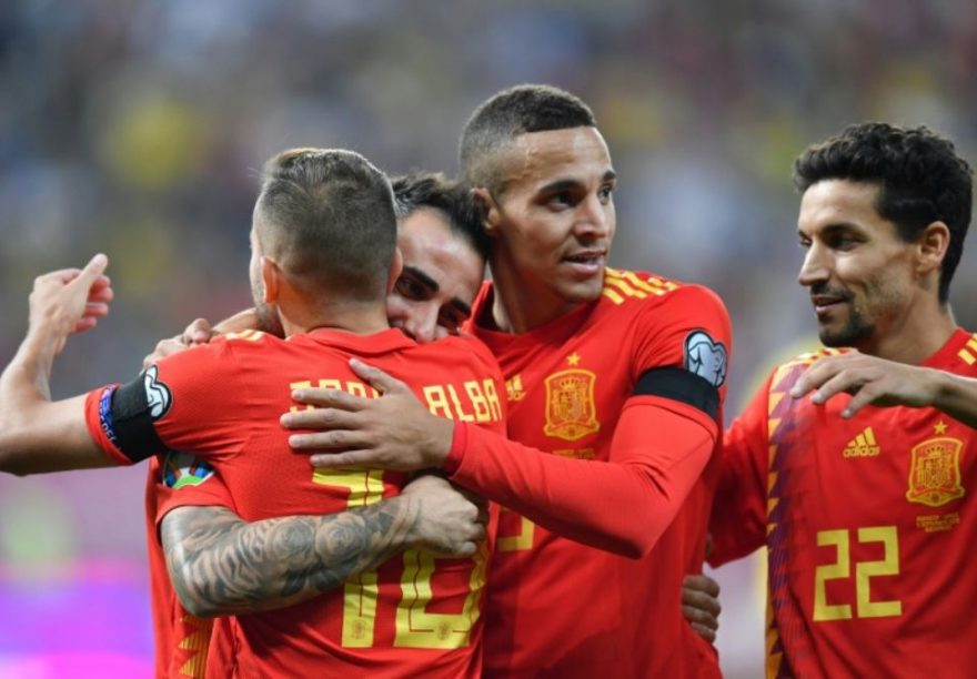 1248861 encore un succes en qualifs de l euro 2020 pour l espagne victorieuse de la roumanie avec notamment