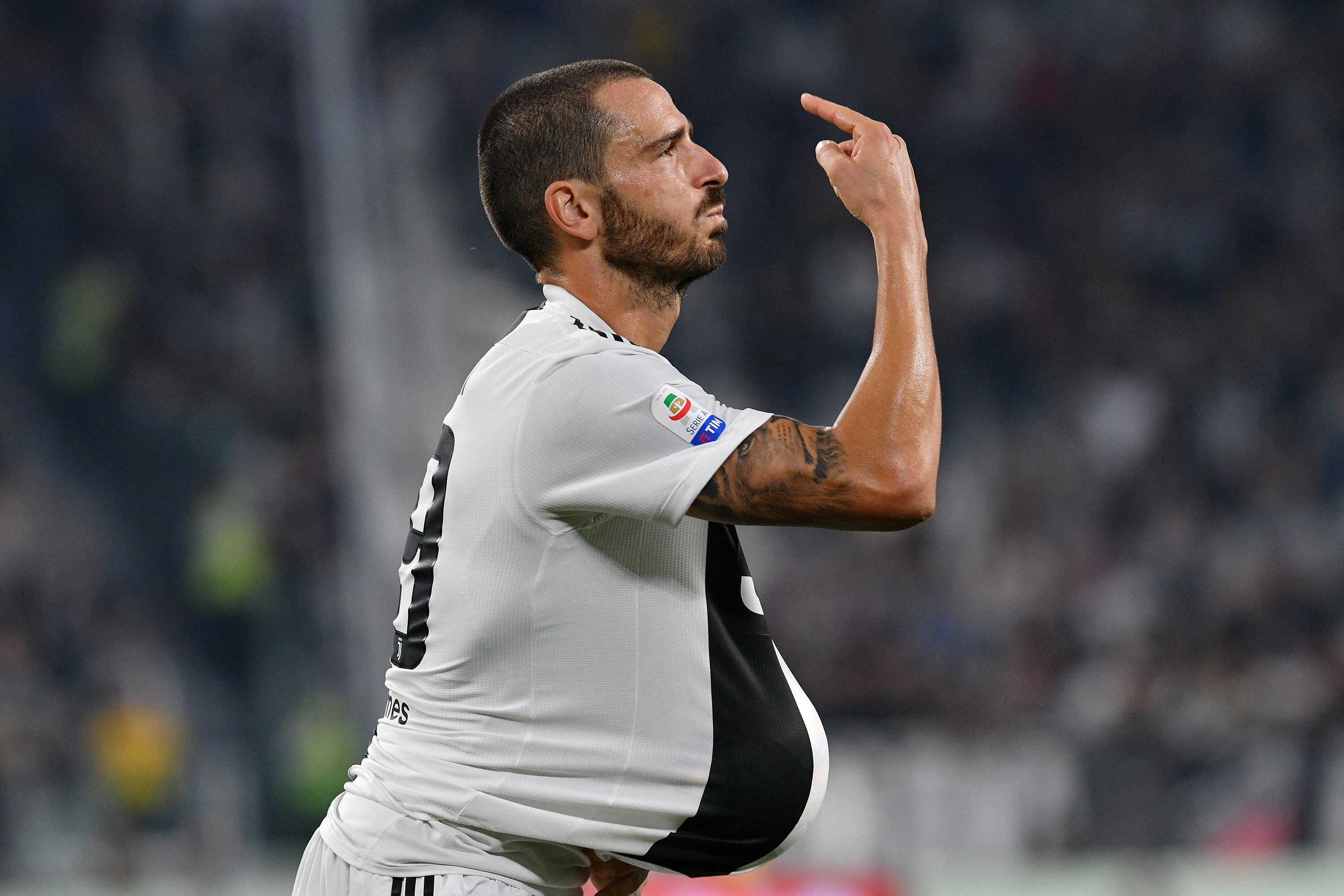 Juventus-Roma : Bonucci marque le 3è but avant la pause (Vidéo)