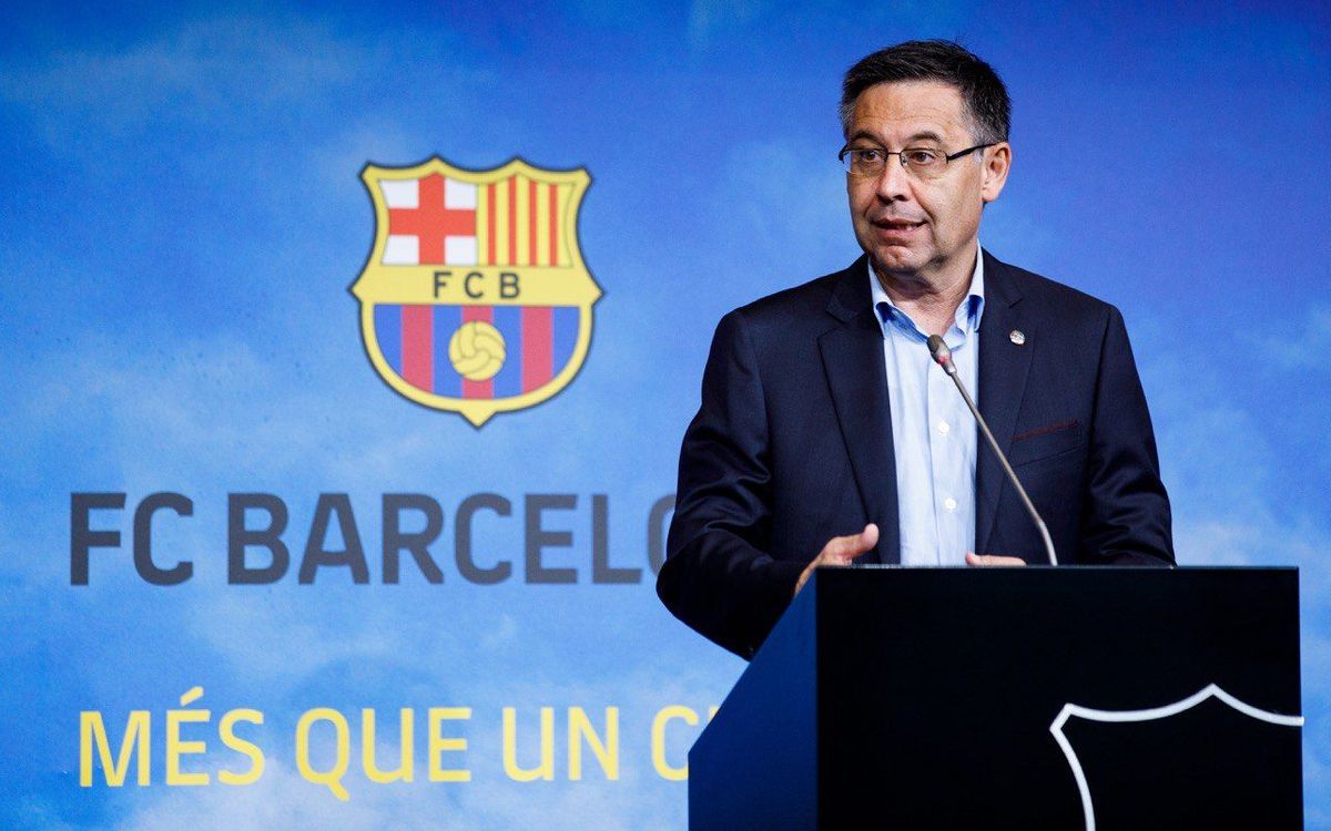 FC Barcelone : Bartomeu réagit au huit clos face à Naples