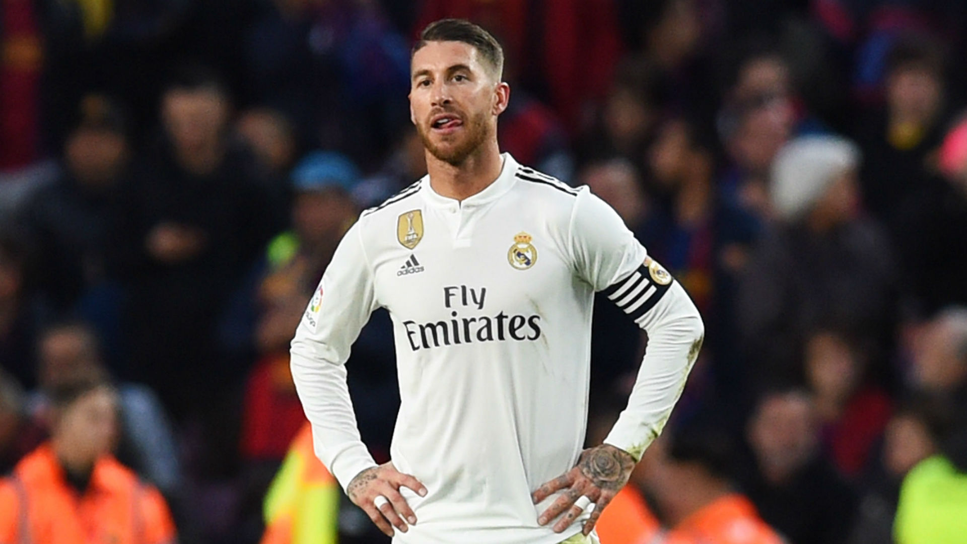 Ramos a passeé un message aux supporters en vue du rendez-vous face au Barça