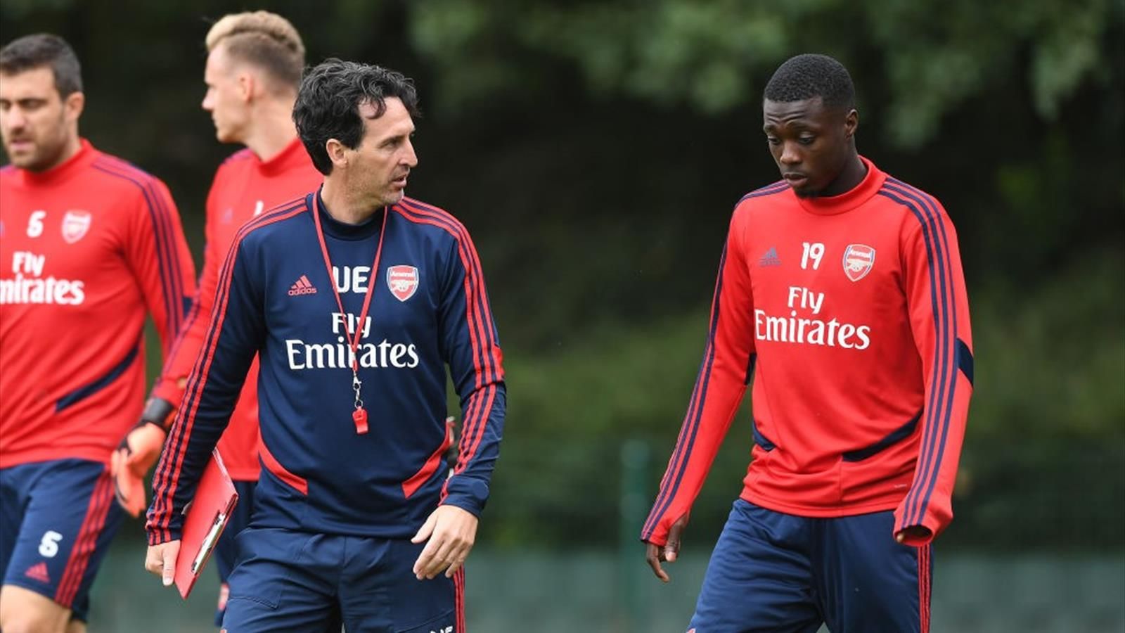 Unai Emery exhorte Nicolas Pépé à faire face à la pression