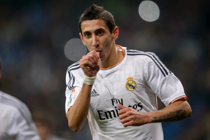 7773927794 le milieu de terrain argentin angel di maria le 18 decembre 2013 sous les couleurs du real madrid