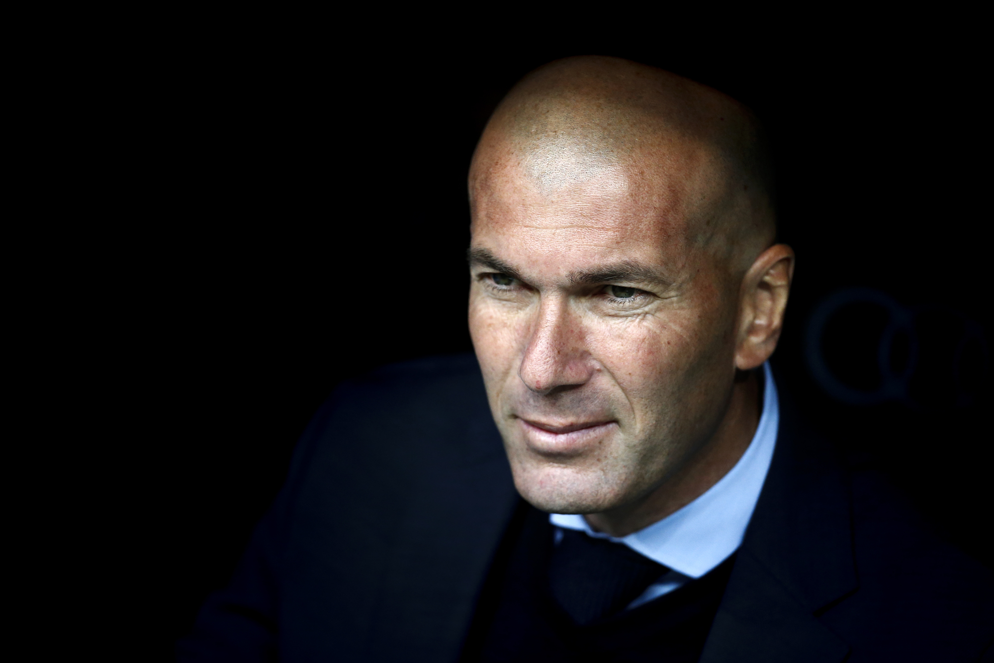 7793596606 zinedine zidane a santiago bernabeu le 12 mai 2018