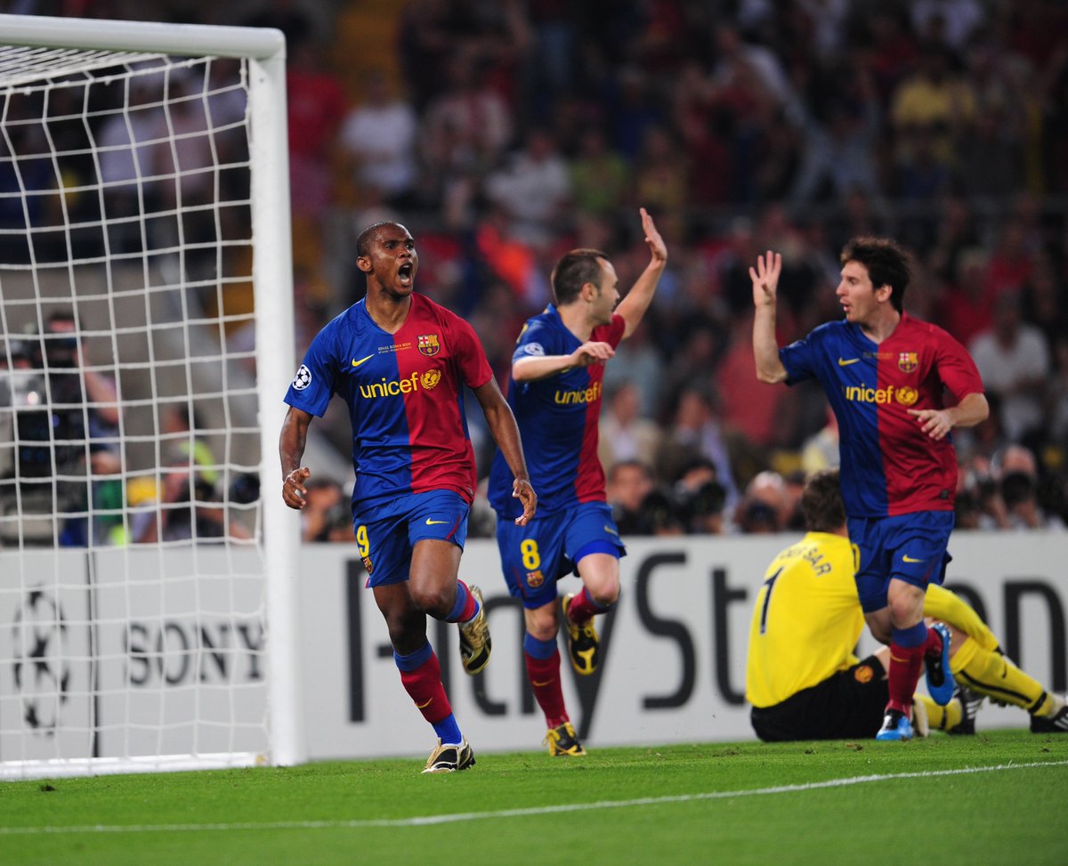 Football : Samuel Eto’o désigne son meilleur coéquipier et ce n’est pas Messi