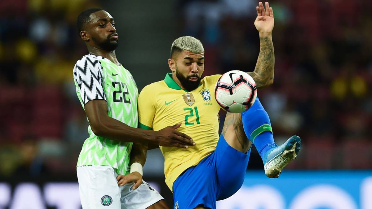 Les fans du Nigéria craquent après le match face au Brésil (Twitter)