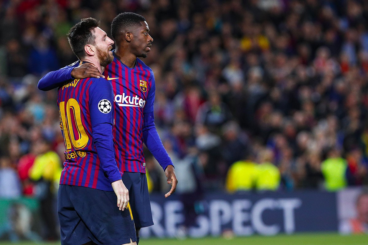 Dembele : ce que Messi m’a dit après le match contre PSG