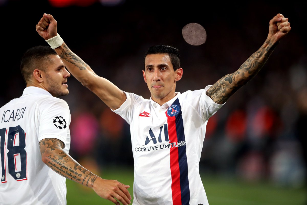 PSG : Di Maria dévoile son top 5 des meilleurs joueurs et tranche entre Messi et Ronaldo