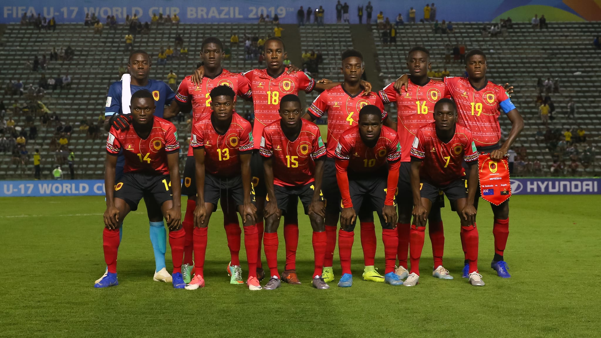 Mondial U17 2019 : L’Angola chute devant le Brésil mais file en huitièmes