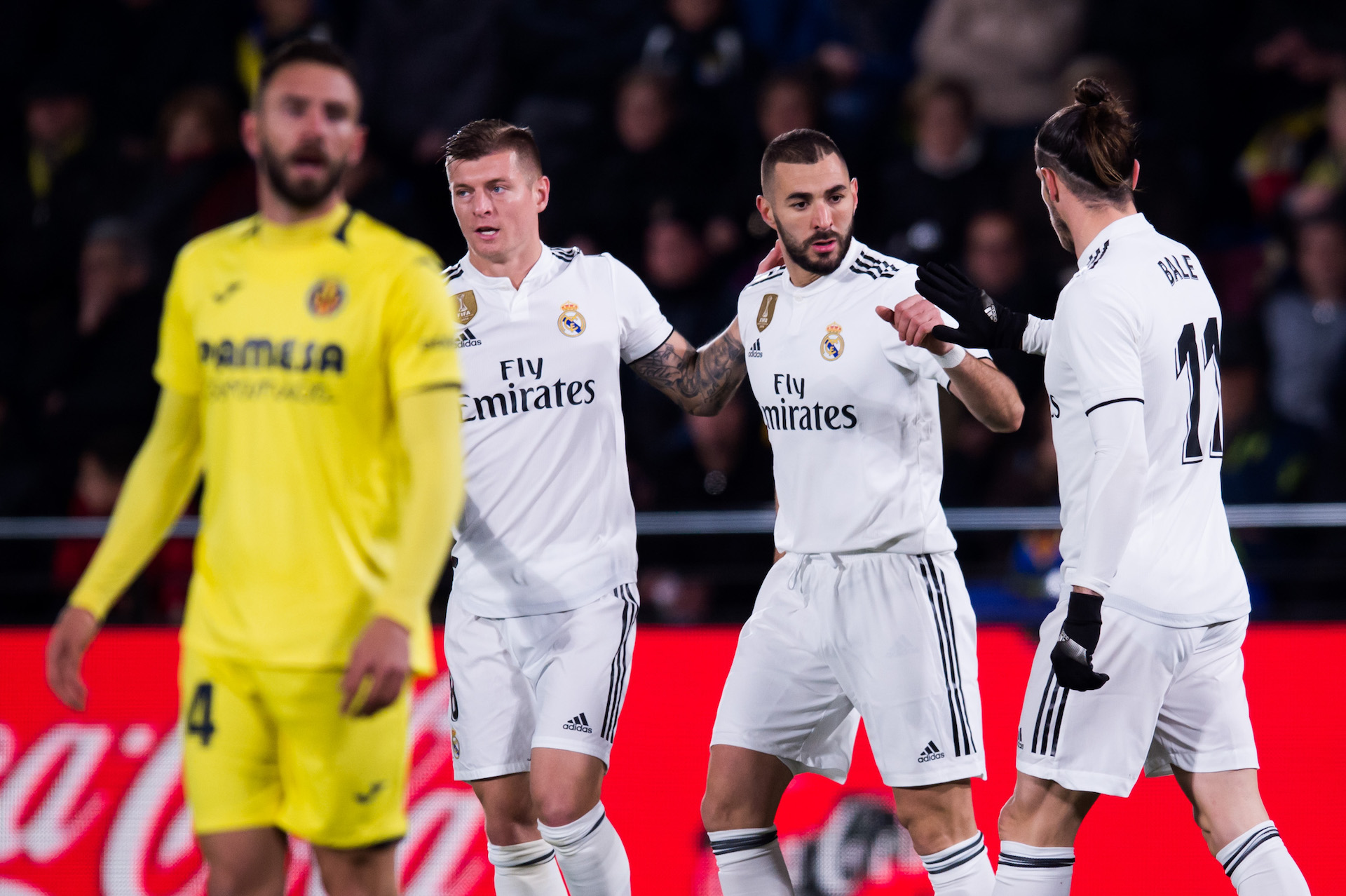 benzema greth bale kroos villarreal real madrid