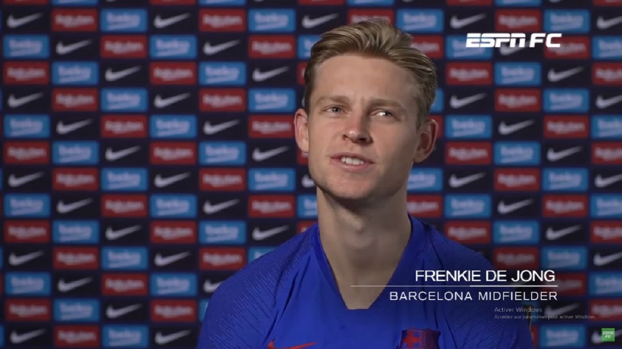 De Jong: De Ligt peut venir à Barcelone dans quelques années