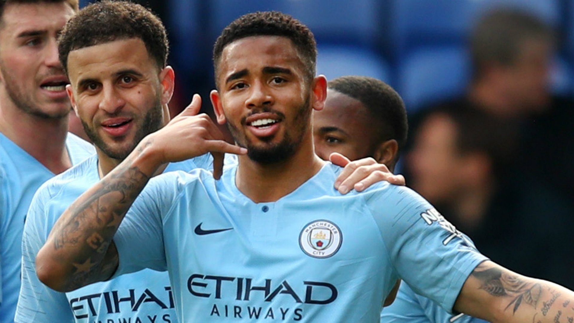 Manchester City – Leicester : Belle offrande de De Bruyne, but facile de Gabriel Jésus (Vidéo)