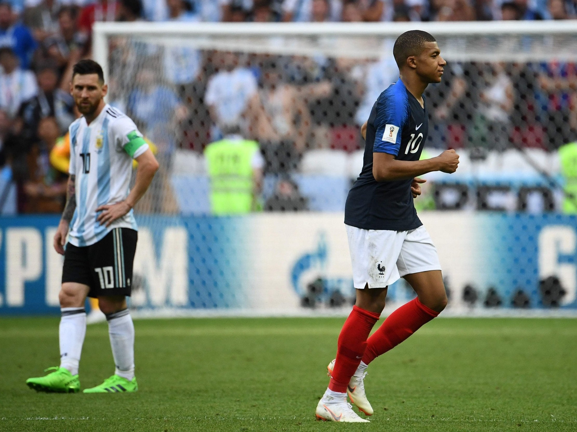 lionel messi kylian mbappe