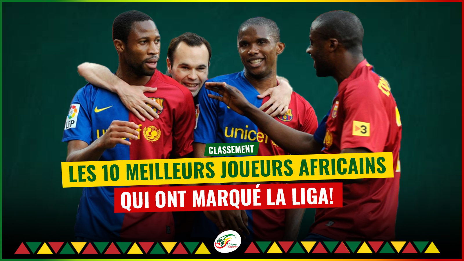 Les 10 meilleurs joueurs africains qui ont marqué la Liga!