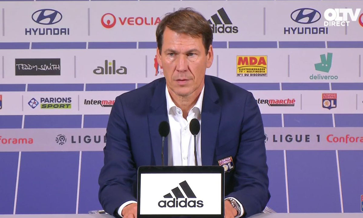 OL: Rudi Garcia évoque le temps de jeu de Belamri