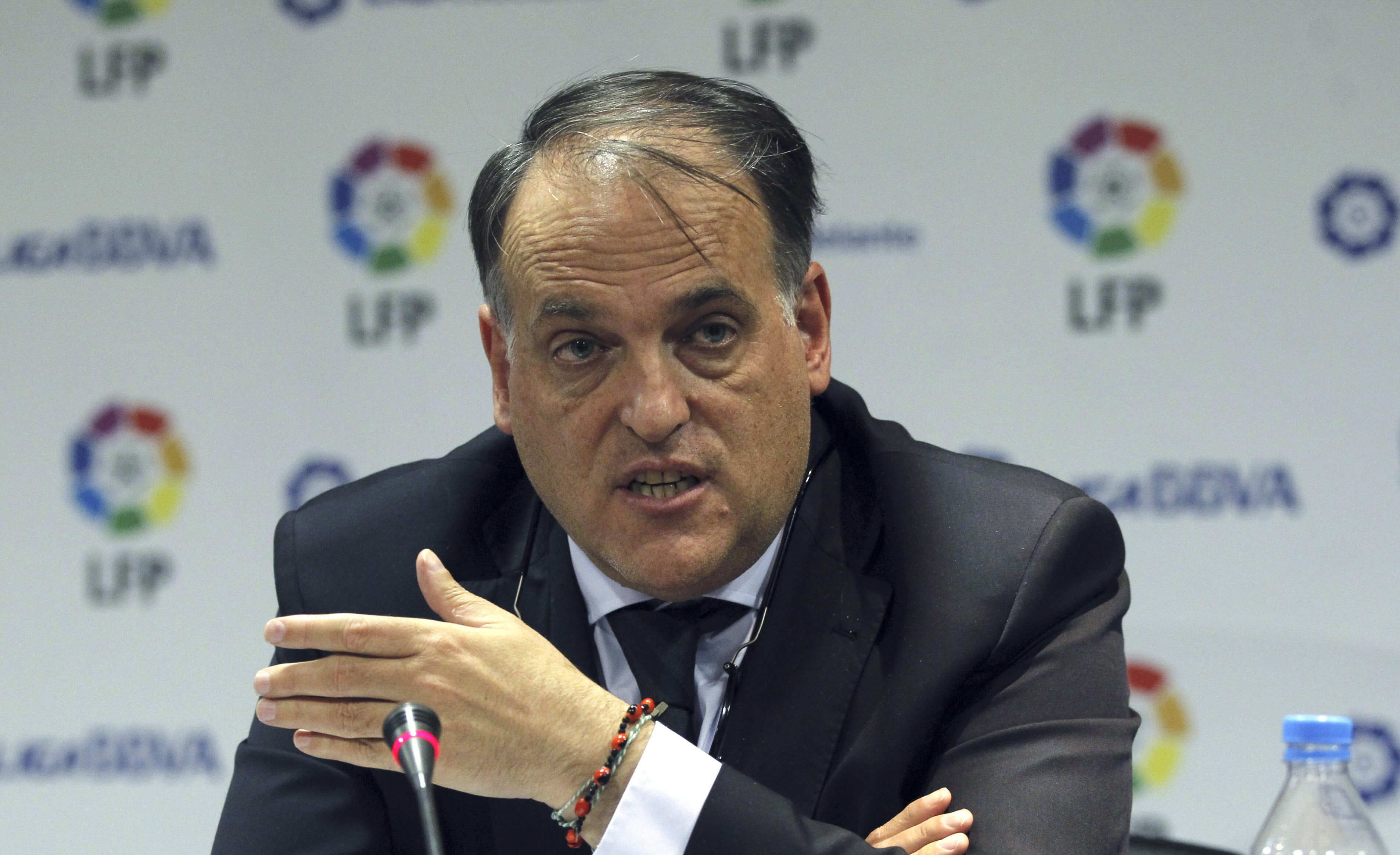 Tebas: Barcelone et le Real Madrid doivent se préparer à vivre une année de transition