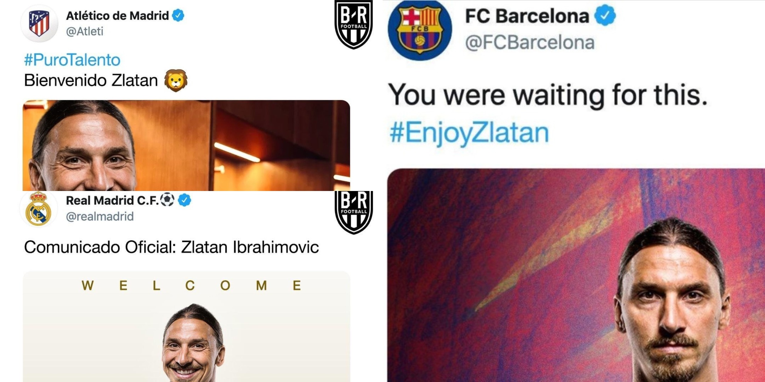 FC Barcelone, Real Madrid, Atletico.. Zlatan Ibrahimovic rend folle la Liga (photos)