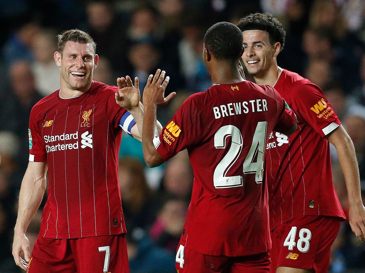 0 mk dons v liverpool carabao cup third round stadium mk