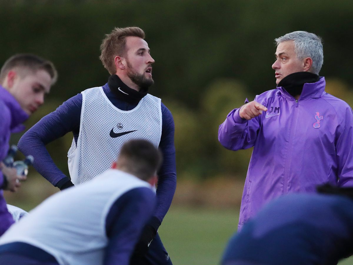 0 tottenham hotspur training session