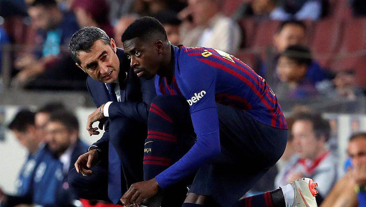 FC Barcelone : le nouveau coup de pression de Valverde à Dembélé