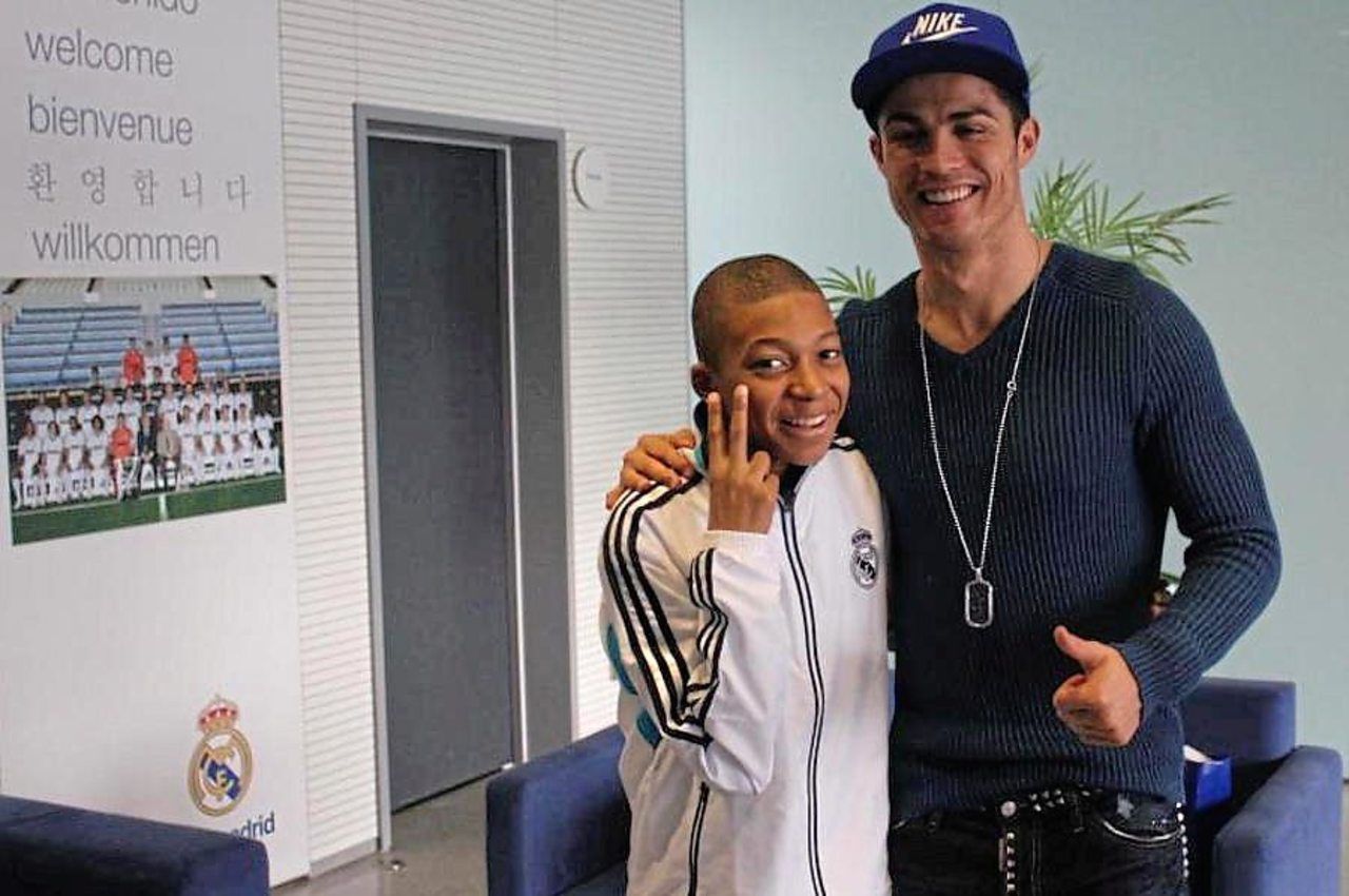 Kylian Mbappé et Cristiano Ronaldo