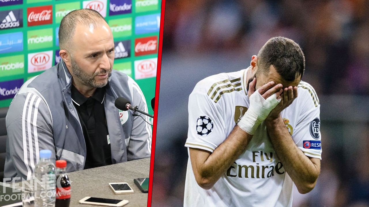 Djamel Belmadi Karim Benzema